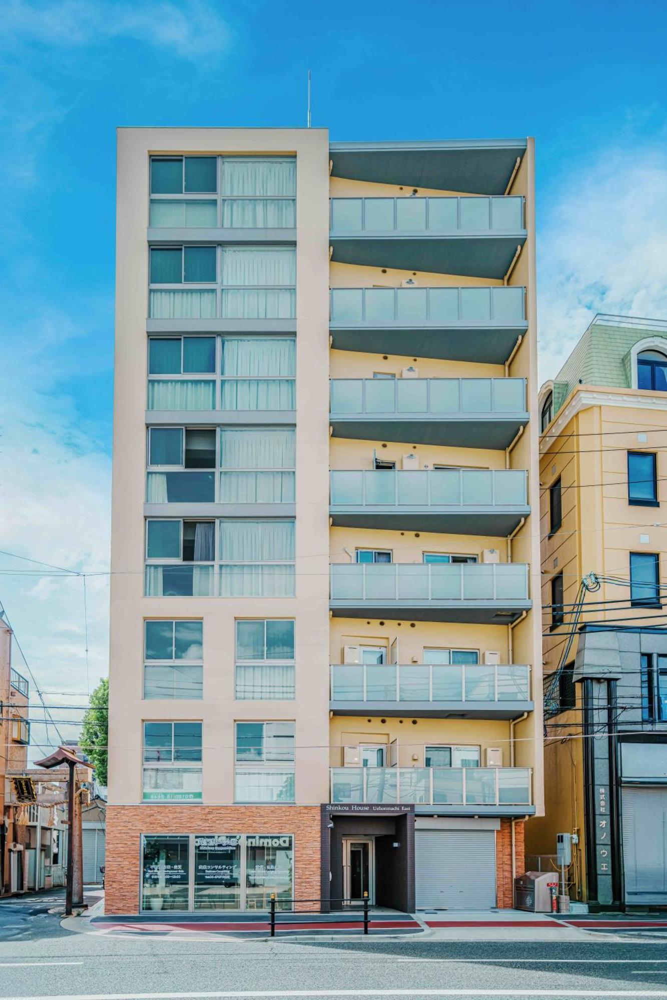 Shinkou House Ue Apartment Osaka Exterior foto