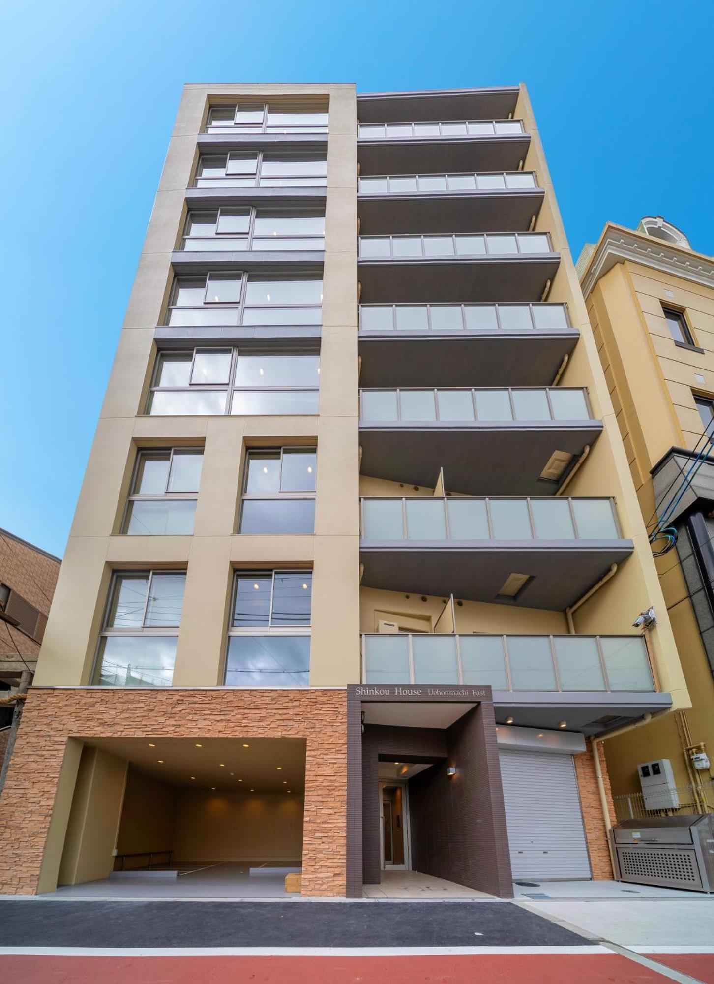 Shinkou House Ue Apartment Osaka Exterior foto