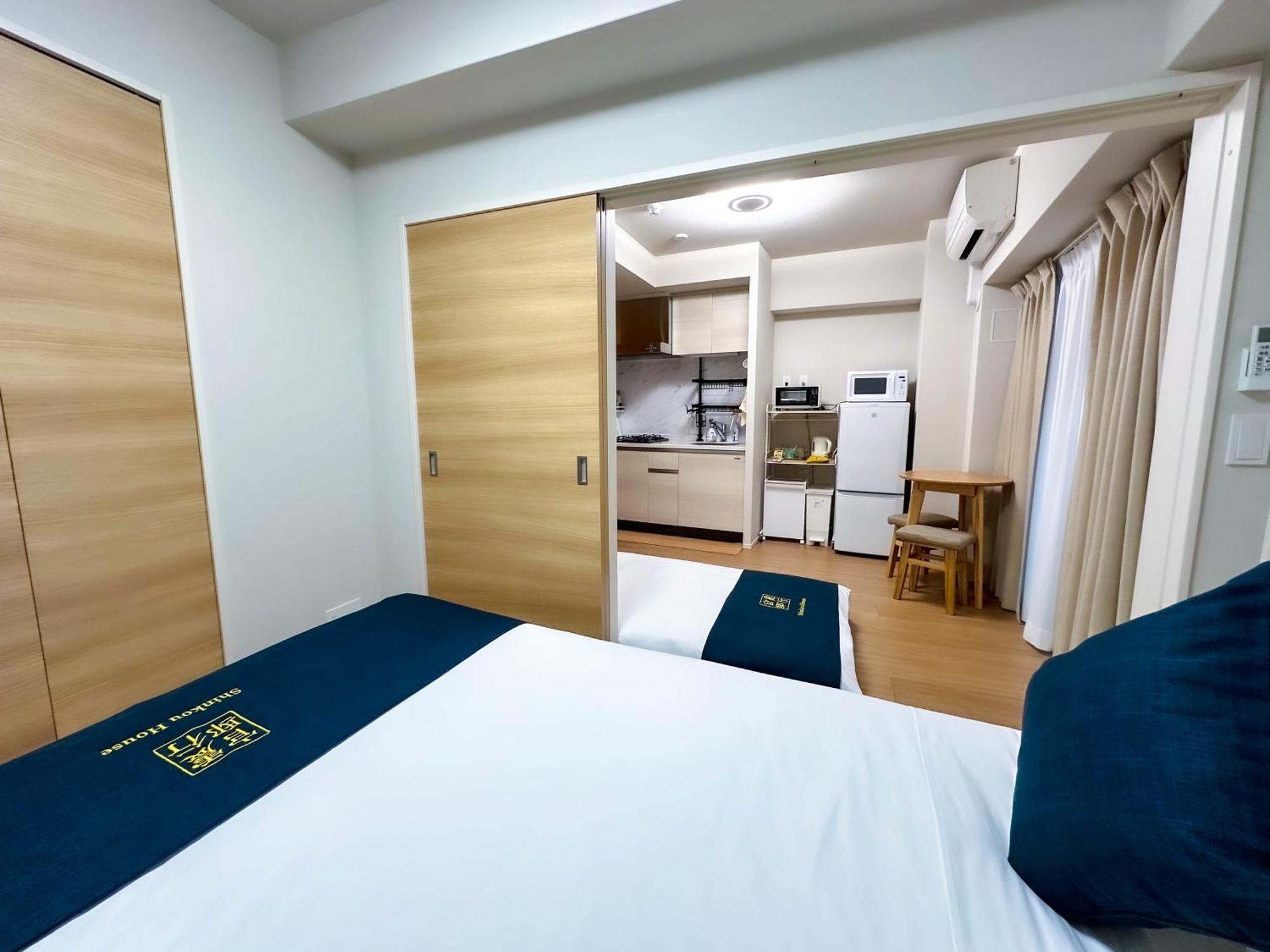 Shinkou House Ue Apartment Osaka Exterior foto